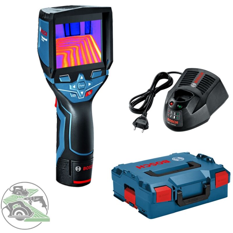 Bosch GTC 400 C 12V Litio-ion Termómetro infrarrojo visual (batería 1x 1.5Ah) en L-Boxx
Bosch GTC 400 C 12V Litio-ion Termómetro infrarrojo visual (batería 1x 1.5Ah) en L-Boxx