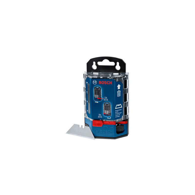 BOSCH 1600A01V3J Dispensador con cuchillas de repuesto para Cúter plegable (50 unidades)
BOSCH 1600A01V3J Dispensador con cuchillas de repuesto para Cúter plegable (50 unidades)