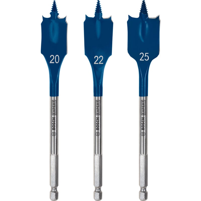BOSCH 2608900331 Set de brocas fresadoras planas Expert SelfCut Speed de 20/22/25 mm, 3uds.
BOSCH 2608900331 Set de brocas fresadoras planas Expert SelfCut Speed de 20/22/25 mm, 3uds.