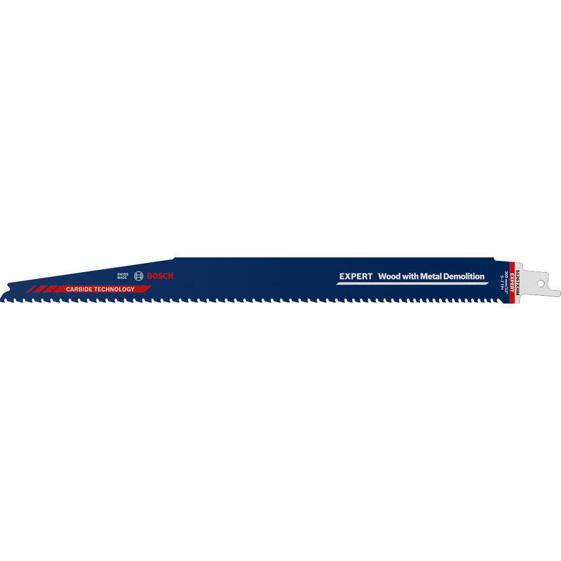 BOSCH 2608900401 Hoja de sierra sable Expert 'Wood with Metal Demolition' S 1267 XHM, 1 unidad
BOSCH 2608900401 Hoja de sierra sable Expert 'Wood with Metal Demolition' S 1267 XHM, 1 unidad
