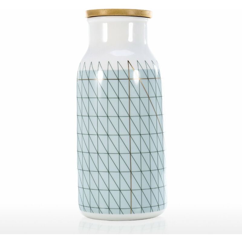 Botella de ceramica Botella de leche Botella de agua Taza con tapa de madera Taza alta de cafe y te Botella decorativa, azul claro
Botella de ceramica Botella de leche Botella de agua Taza con tapa de madera Taza alta de cafe y te Botella decorativa, azul claro
