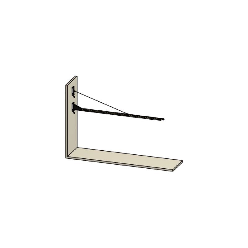 Brazo basculante para cortinas para fijar en pared 70700250 | Para cortinas Longitud 5.000 mm
Brazo basculante para cortinas para fijar en pared 70700250 | Para cortinas Longitud 5.000 mm