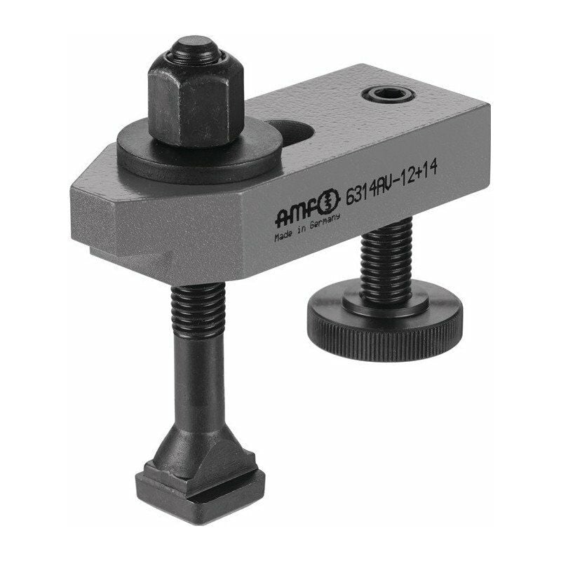 Brazo de sujeción N ° 6314AV para ranura en T 16mm L.125mm Tornillo de sujeción M16x16x125mm AMF
Brazo de sujeción N ° 6314AV para ranura en T 16mm L.125mm Tornillo de sujeción M16x16x125mm AMF
