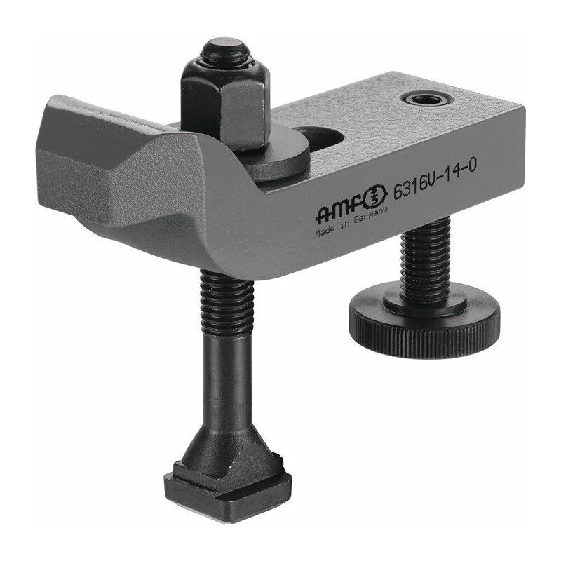 Brazo de sujeción N ° 6316V para ranura en T 20mm L.200mm Tornillo de sujeción M20x20x160mm AMF
Brazo de sujeción N ° 6316V para ranura en T 20mm L.200mm Tornillo de sujeción M20x20x160mm AMF