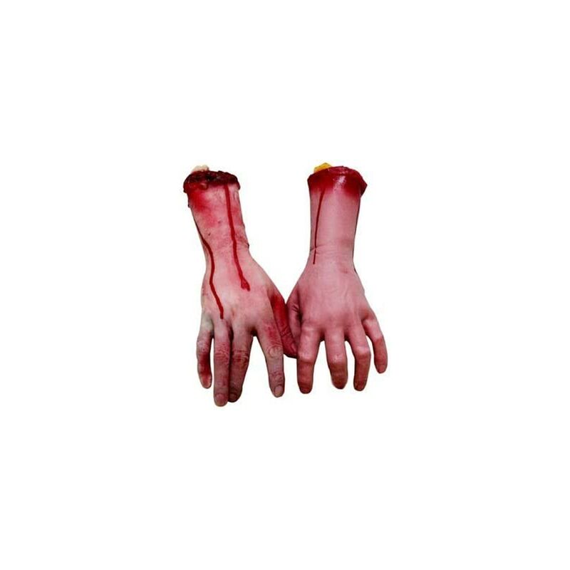 Brazos, manos y dedos humanos falsos y ensangrentados, piezas de cadáveres, decoraciones de Halloween de la casa embrujada, manos de 2 piezas
Brazos, manos y dedos humanos falsos y ensangrentados, piezas de cadáveres, decoraciones de Halloween de la casa embrujada, manos de 2 piezas