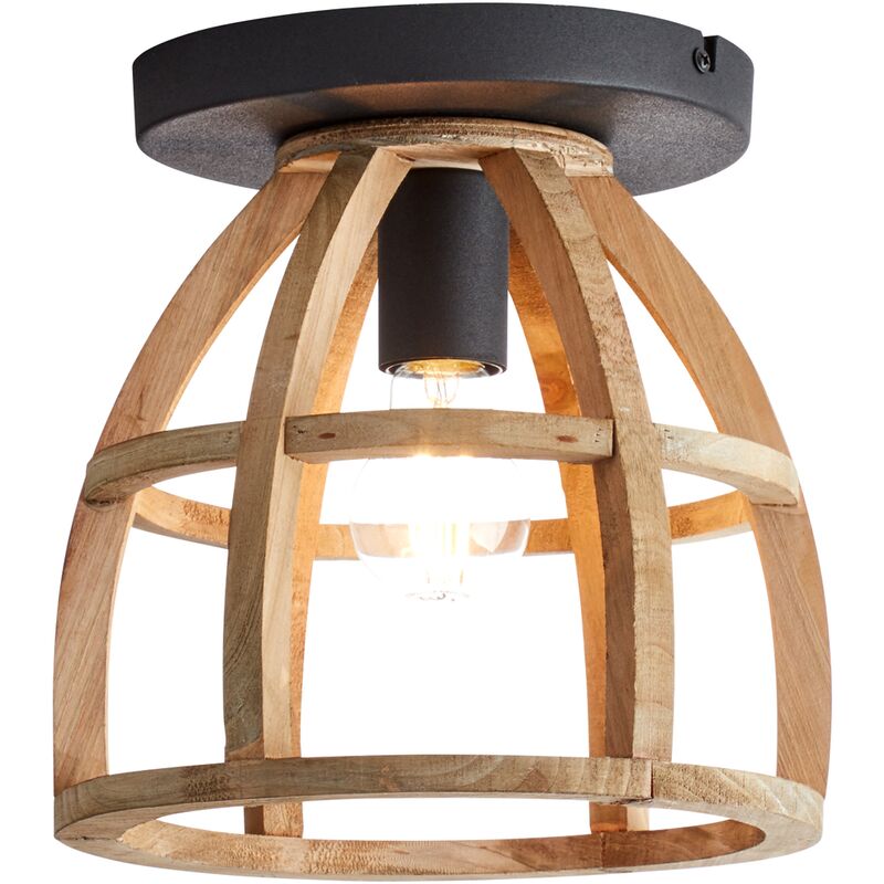 lamp Matrix Nature Plafón 1 lámpara madera antigua / corindón negro | 1x A60, E27, 60W, gf lámparas normales no especificadas. Apto para lámparas LED
lamp Matrix Nature Plafón 1 lámpara madera antigua / corindón negro | 1x A60, E27, 60W, gf lámparas normales no especificadas. Apto para lámparas LED