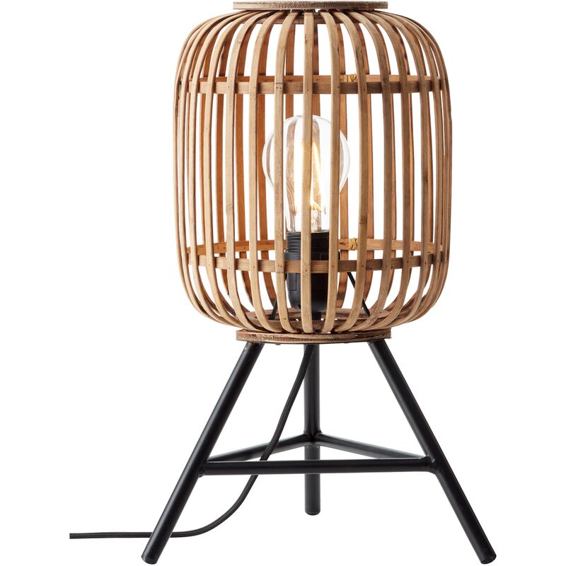 lamp Woodrow lámpara de mesa marrón claro | 1x A60, E27, 60W, gf lámparas normales no especificadas. Con interruptor de cable | Apto para lámparas
lamp Woodrow lámpara de mesa marrón claro | 1x A60, E27, 60W, gf lámparas normales no especificadas. Con interruptor de cable | Apto para lámparas