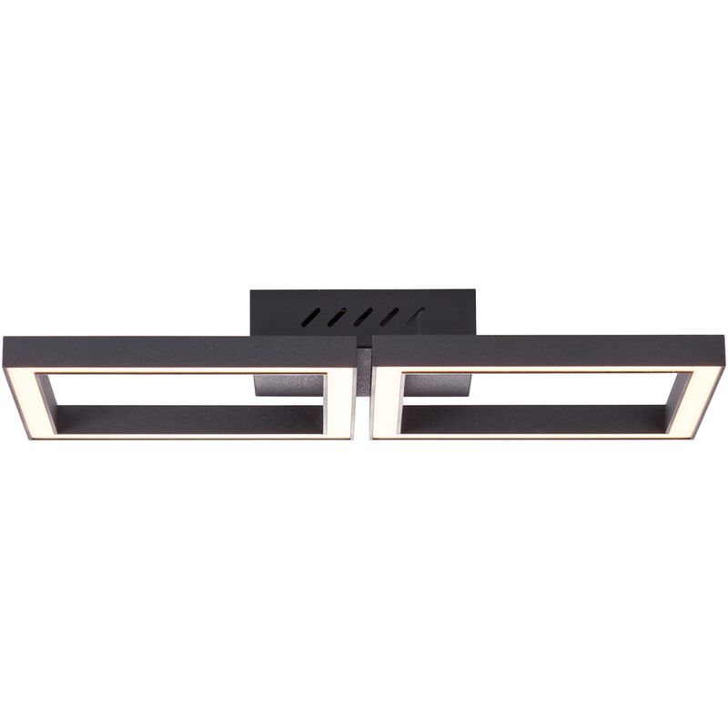 Lámpara, aplique y plafón LED Quon 41x20cm negro, metal/plástico, 1x 23W LED integrado, (2300lm, 3000K), A - Noir - Brilliant
Lámpara, aplique y plafón LED Quon 41x20cm negro, metal/plástico, 1x 23W LED integrado, (2300lm, 3000K), A - Noir - Brilliant