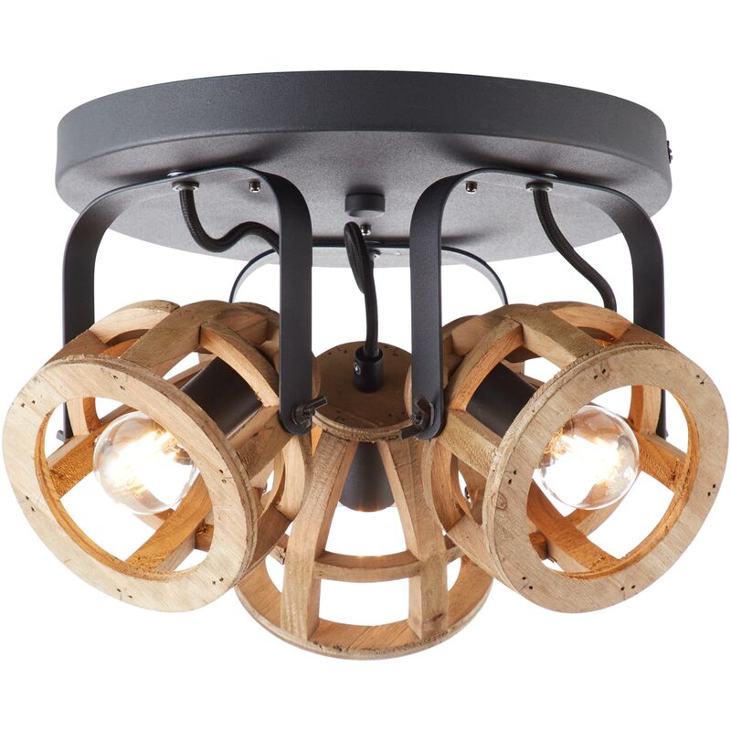 Lámpara Matrix Wood Spotrondell 3flg. negro/natural | 3x D45, E14, 40W, adecuado para lámparas de caída no incluidas | Cabezas giratorias | Apto para
Lámpara Matrix Wood Spotrondell 3flg. negro/natural | 3x D45, E14, 40W, adecuado para lámparas de caída no incluidas | Cabezas giratorias | Apto para