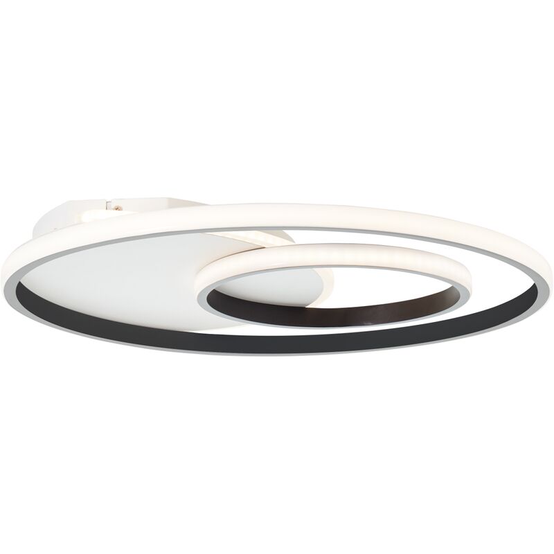Lámpara, Plafón LED Merapi 51x51cm blanco/negro, metal/plástico, 1x LED de 34W integrado, (4700lm, 3000K), A + - Noir etblanc - Brilliant
Lámpara, Plafón LED Merapi 51x51cm blanco/negro, metal/plástico, 1x LED de 34W integrado, (4700lm, 3000K), A + - Noir etblanc - Brilliant