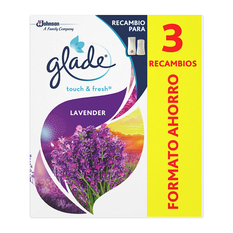 Recambios de Ambientador de Aerosol, Plástico, Morado, 4x8x9.2 cm, 3 Unidades - Johnson
Recambios de Ambientador de Aerosol, Plástico, Morado, 4x8x9.2 cm, 3 Unidades - Johnson