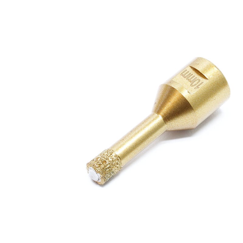 Broca diamantada Broca corona diamante Baldosas Azulejos Vidrio Saca núcleos En seco Diámetro 10mm
Broca diamantada Broca corona diamante Baldosas Azulejos Vidrio Saca núcleos En seco Diámetro 10mm