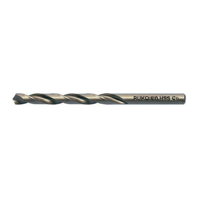Broca helicoidal DIN 338 tipo INOX D.10.2mm HSS-Co5 perfil-mango cilíndrico cerrado RUKO (Por 10)
Broca helicoidal DIN 338 tipo INOX D.10.2mm HSS-Co5 perfil-mango cilíndrico cerrado RUKO (Por 10)