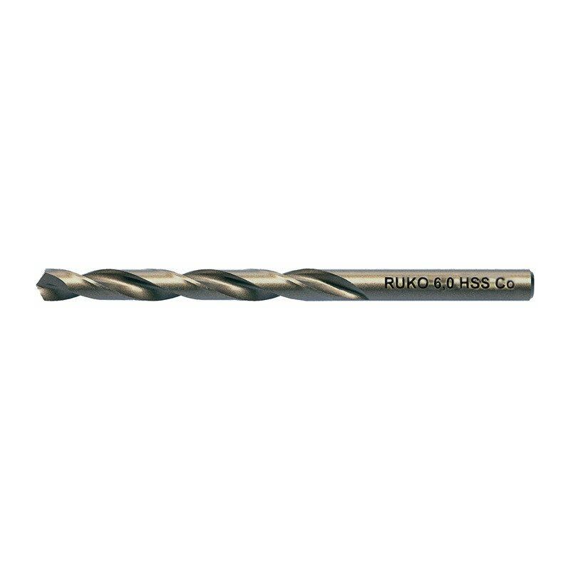 Broca helicoidal DIN 338 tipo INOX D.13.5mm HSS-Co5 perfil-mango cilíndrico cerrado RUKO (Por 5)
Broca helicoidal DIN 338 tipo INOX D.13.5mm HSS-Co5 perfil-mango cilíndrico cerrado RUKO (Por 5)