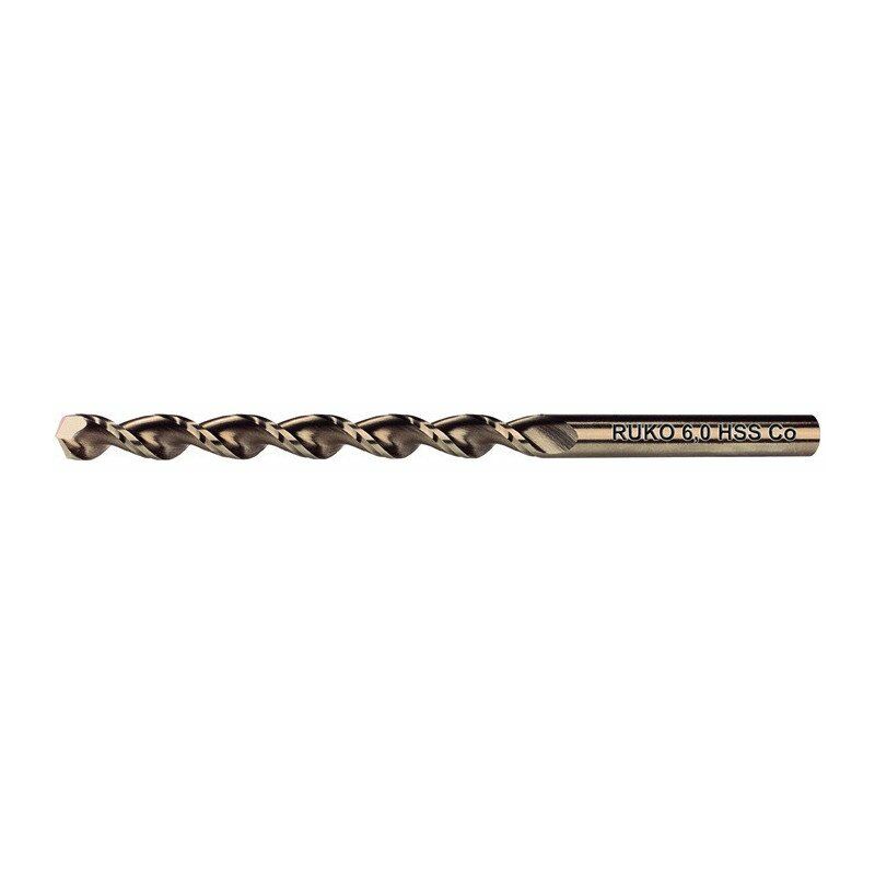 Ruko - Broca helicoidal DIN 340 TL 3000 D.4.4mm HSS-Co5 perfil-mango cilíndrico cerrado (Por 10)
Ruko - Broca helicoidal DIN 340 TL 3000 D.4.4mm HSS-Co5 perfil-mango cilíndrico cerrado (Por 10)