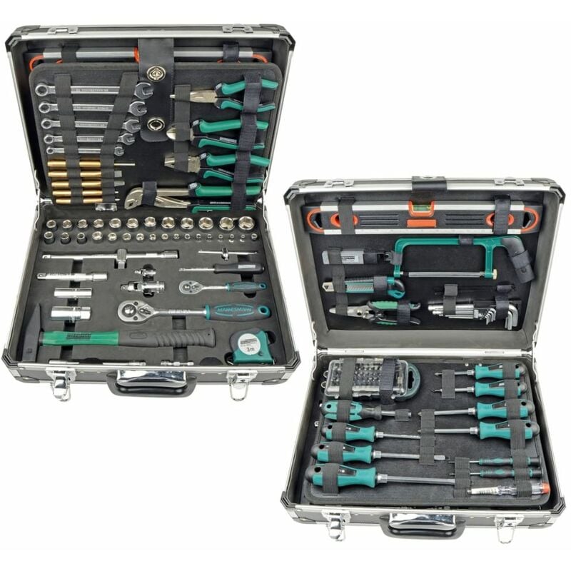 Brüder Mannesmann Set de herramientas 160 piezas 29078
Brüder Mannesmann Set de herramientas 160 piezas 29078