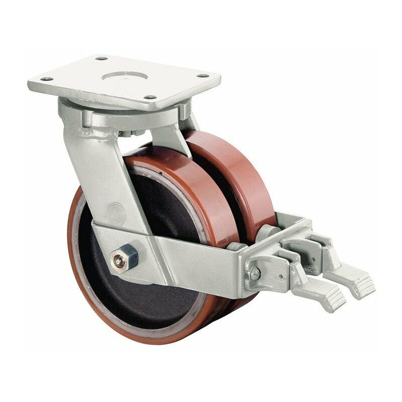 Rodillo de transporte pesado 125mm 1100kg con PU de fundición fija marrón 138x110mm
Rodillo de transporte pesado 125mm 1100kg con PU de fundición fija marrón 138x110mm