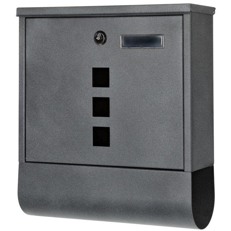 Buzón Apartado Buzón de pared Gris oscuro Rollo de Periódico Diseño Placa para nombre Correo Cartas Postal decorativo cerradura llaves
Buzón Apartado Buzón de pared Gris oscuro Rollo de Periódico Diseño Placa para nombre Correo Cartas Postal decorativo cerradura llaves