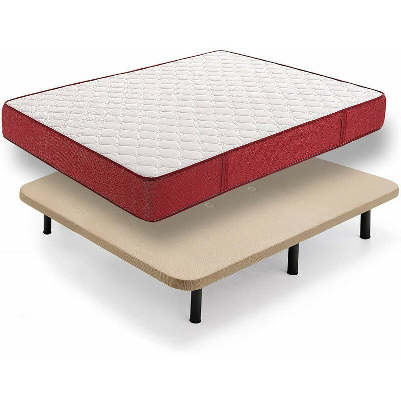 Bz62 - Colchon Viscoelastico + Base Tapizada Negra Con Patas, Medida 90 X 190 Cm. Higienico-transpirable.
Bz62 - Colchon Viscoelastico + Base Tapizada Negra Con Patas, Medida 90 X 190 Cm. Higienico-transpirable.