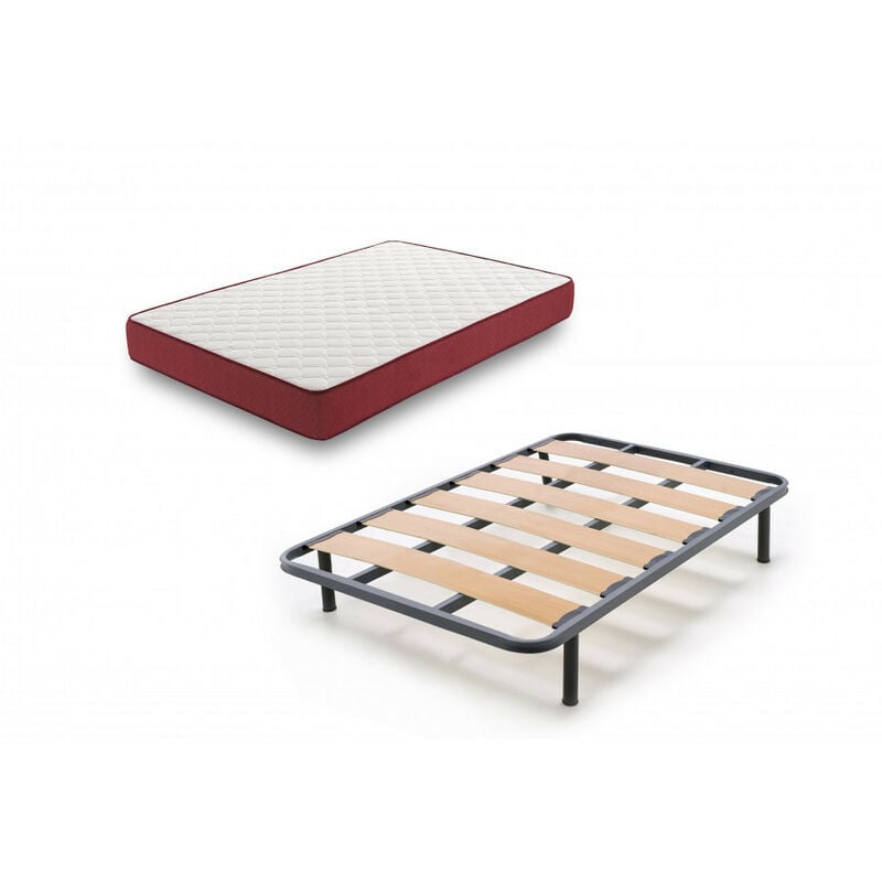 Hogar24 - Bz62 - Colchon Viscoelastico + Somier Lama Ancha Zen Con Patas, Medida 140 X 200 Cm. Higienico-transpirable.
Hogar24 - Bz62 - Colchon Viscoelastico + Somier Lama Ancha Zen Con Patas, Medida 140 X 200 Cm. Higienico-transpirable.