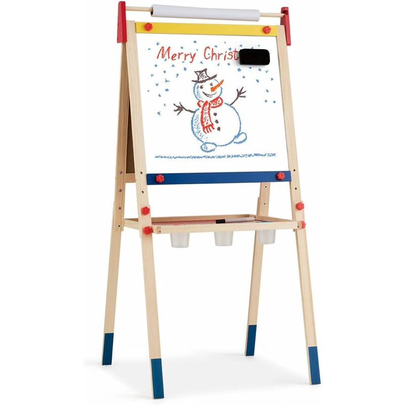 Caballete para Niños 3 en 1 Tablero de Doble Cara Pizarra de Pie de Madera con Accesorios para Juego Dibujo Infantil
Caballete para Niños 3 en 1 Tablero de Doble Cara Pizarra de Pie de Madera con Accesorios para Juego Dibujo Infantil