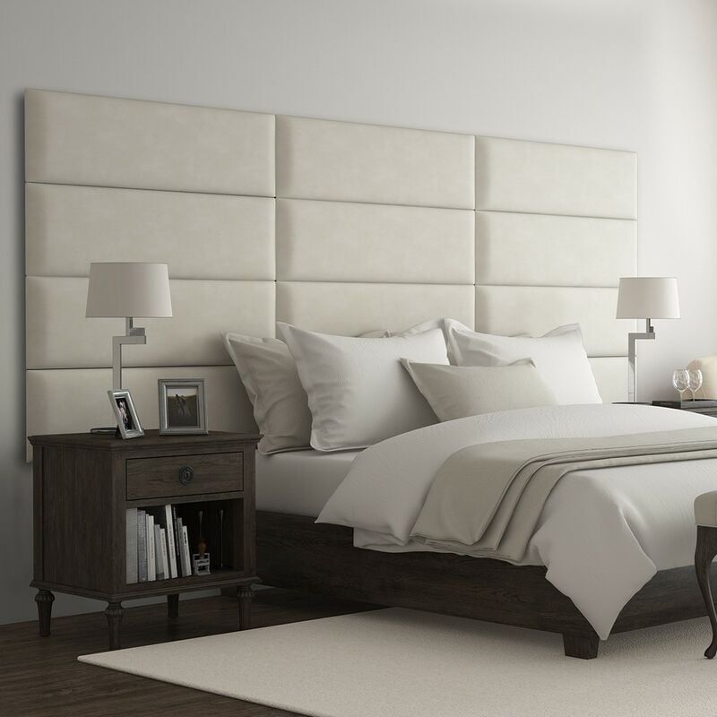 Vant Panels - Cabecera Tapizada Panel Decorativo - Pared Tapizada 91cm Beige
Vant Panels - Cabecera Tapizada Panel Decorativo - Pared Tapizada 91cm Beige