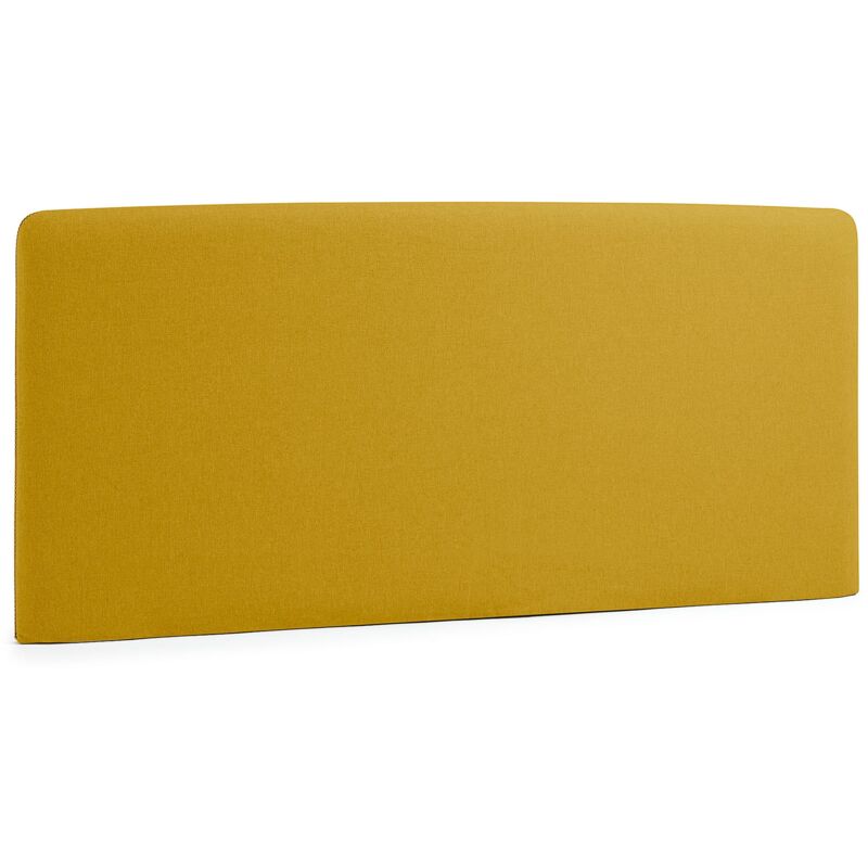 Kave Home - Cabecero Dyla mostaza 168 x 76 cm de madera y espuma de poliuretano tapizado en tela antimanchas para cama de 150 cm
Kave Home - Cabecero Dyla mostaza 168 x 76 cm de madera y espuma de poliuretano tapizado en tela antimanchas para cama de 150 cm