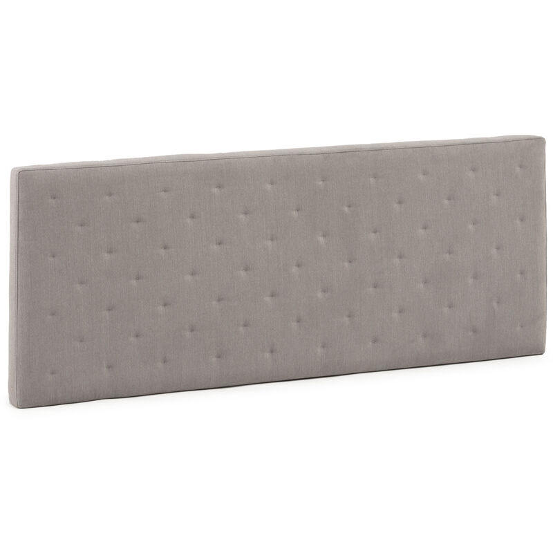Cabecero tapizado PERTH 160x60 cm Color Gris. Acolchado con Espuma. Bordado Efecto capitoné. 8 cm de Grosor. Incluye herrajes para Colgar
Cabecero tapizado PERTH 160x60 cm Color Gris. Acolchado con Espuma. Bordado Efecto capitoné. 8 cm de Grosor. Incluye herrajes para Colgar