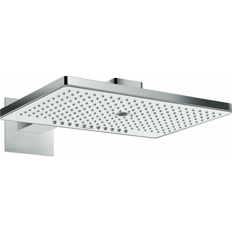 Cabezal de ducha Hansgrohe Rainmaker Select 460 3jet con brazo de ducha 460 mm, color: Cromado / Blanco - 24007400
Cabezal de ducha Hansgrohe Rainmaker Select 460 3jet con brazo de ducha 460 mm, color: Cromado / Blanco - 24007400