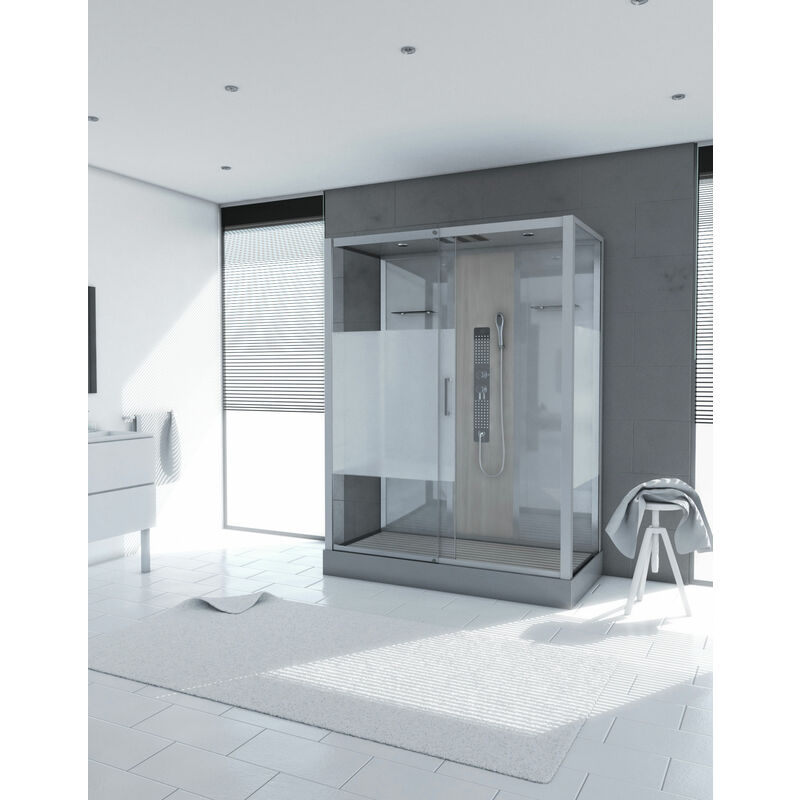 Cabina Ducha Rectangular 75X150X215Cm- Shacky Xxl