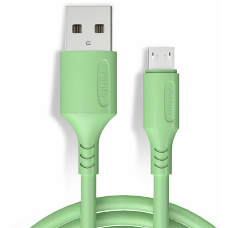 Cable micro-USB Micro USB a USB 2.0 3A Cable de carga rapida Cable de cargador duradero para telefonos moviles Android Verde
Cable micro-USB Micro USB a USB 2.0 3A Cable de carga rapida Cable de cargador duradero para telefonos moviles Android Verde