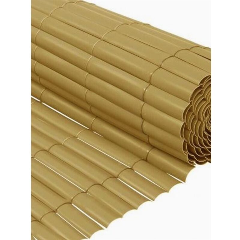 Cañizo de PVC Simple Cara | 900gr/m2 | SELECCIONE LA MEDIDA Y COLOR - color :Caña - 1,50 X 3 M (Caña) - Caña
Cañizo de PVC Simple Cara | 900gr/m2 | SELECCIONE LA MEDIDA Y COLOR - color :Caña - 1,50 X 3 M (Caña) - Caña