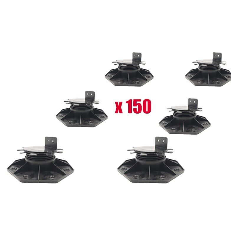 CAJA DE 150 TACOS AJUSTABLES DE 30 A 60 MM PARA TARIMAS DE MADERA Y COMPOSITE - Color - Negro - Negro
CAJA DE 150 TACOS AJUSTABLES DE 30 A 60 MM PARA TARIMAS DE MADERA Y COMPOSITE - Color - Negro - Negro