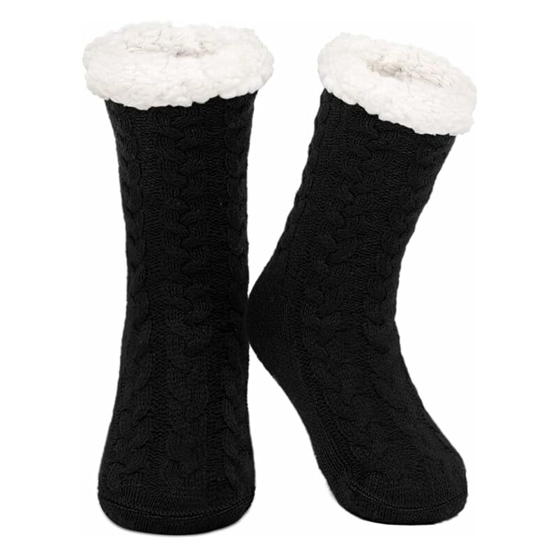 Calcetines acogedores para damas, calcetines antideslizantes, calcetines de invierno, con suela de ABS y calcetines cálidos, calcetines de la casa, 1
Calcetines acogedores para damas, calcetines antideslizantes, calcetines de invierno, con suela de ABS y calcetines cálidos, calcetines de la casa, 1