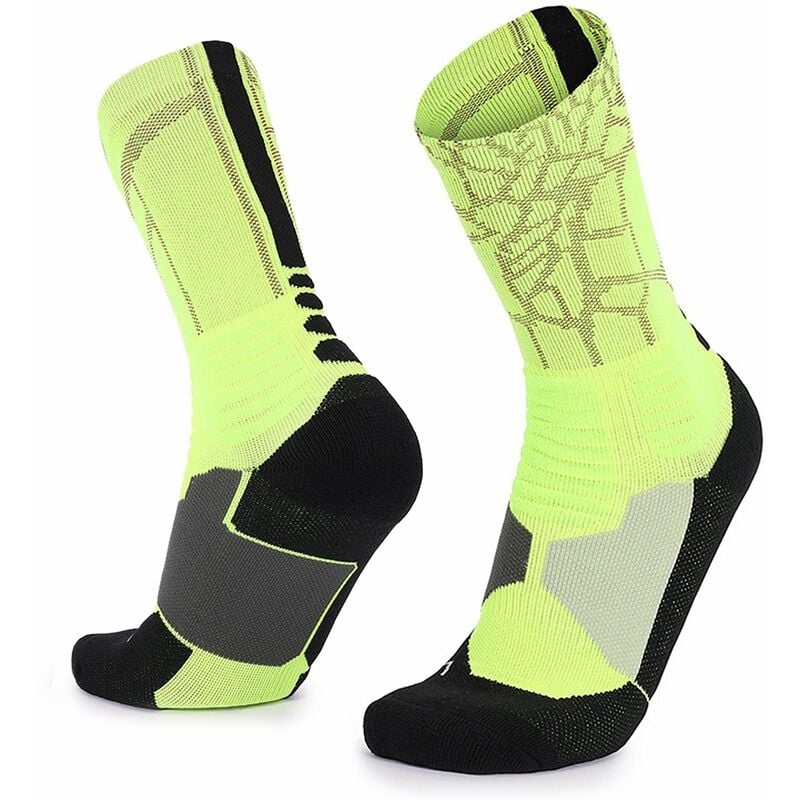 Calcetines de baloncesto, calcetines de f¨²tbol transpirables para hombres y mujeres, calcetines deportivos,Verde
Calcetines de baloncesto, calcetines de f¨²tbol transpirables para hombres y mujeres, calcetines deportivos,Verde