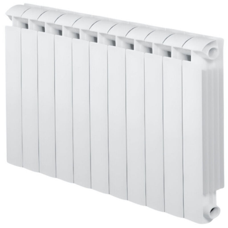 Global - Calefacción central de aluminio fundido 11 elementos blanco KLASS 700, 1628w