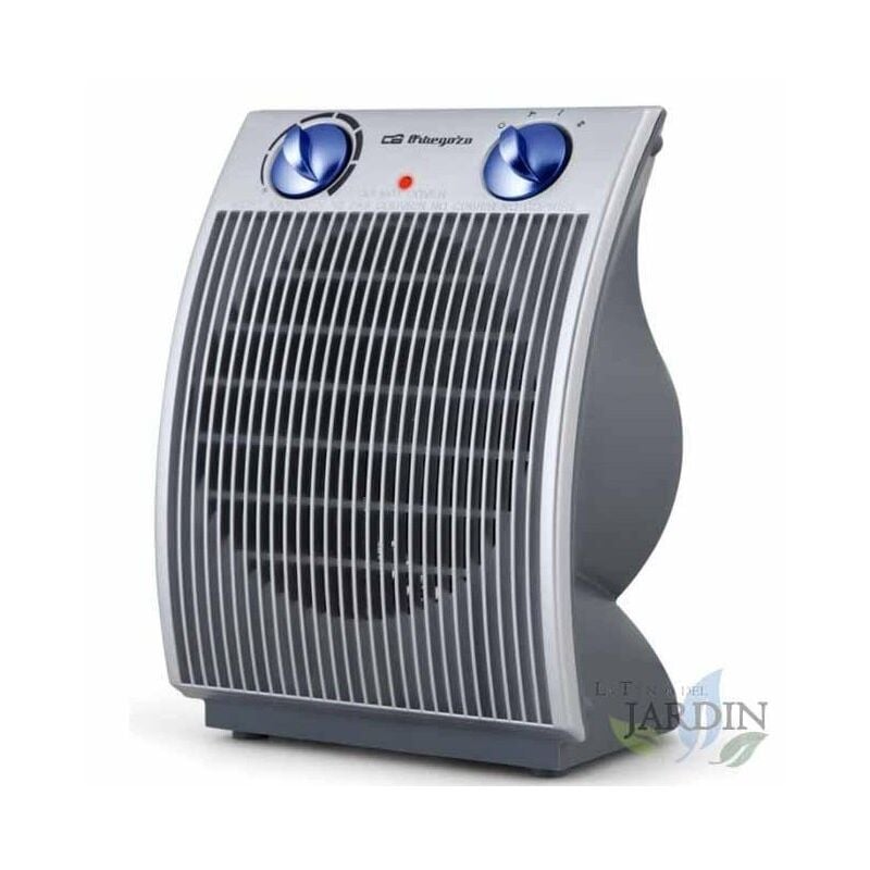 Calefactor vertical Orbegozo. Dos niveles de potencia: 1100W-2200W. Posición ventilador. Termostato con ajuste progresivo.
Calefactor vertical Orbegozo. Dos niveles de potencia: 1100W-2200W. Posición ventilador. Termostato con ajuste progresivo.