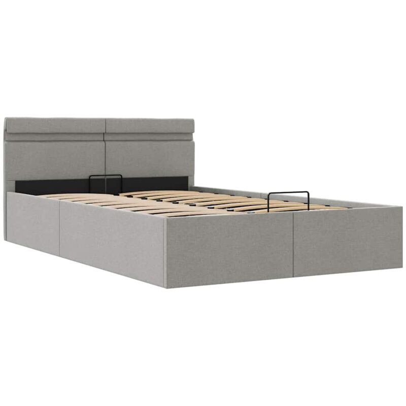 Cama Canapé Hidráulica con Almacenaje y LED Tela Gris Claro 140x200cm - Gris - Vidaxl
Cama Canapé Hidráulica con Almacenaje y LED Tela Gris Claro 140x200cm - Gris - Vidaxl