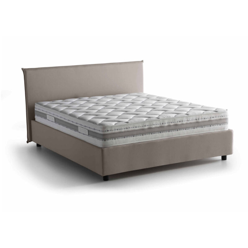 Cama doble Anna con contenedor, Made in Italy, en tela, 160x190 cm, con apertura frontal, Taupe, con colchón incluido - Talamo Italia
Cama doble Anna con contenedor, Made in Italy, en tela, 160x190 cm, con apertura frontal, Taupe, con colchón incluido - Talamo Italia