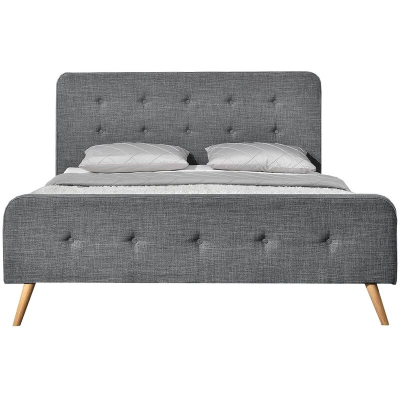 Concept-usine - Lanka: Estructura de cama de estilo escandinavo gris oscuro con patas de madera - 160 x 200 - Gris
Concept-usine - Lanka: Estructura de cama de estilo escandinavo gris oscuro con patas de madera - 160 x 200 - Gris