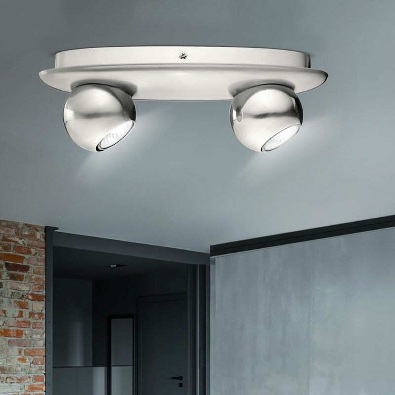 Lámpara de techo para sala de estar y dormitorio que ilumina puntos esféricos móviles en un conjunto que incluye bombillas LED
Lámpara de techo para sala de estar y dormitorio que ilumina puntos esféricos móviles en un conjunto que incluye bombillas LED