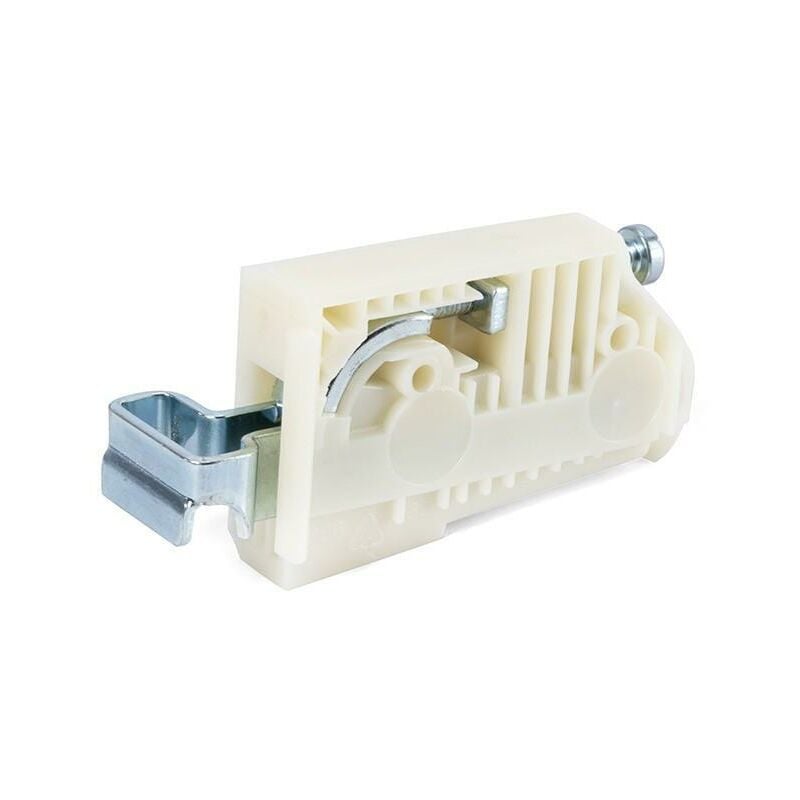 Colgador armario 806 logo izquierda nylon blanco capacidad carga 50kgs. - Mibricoplus