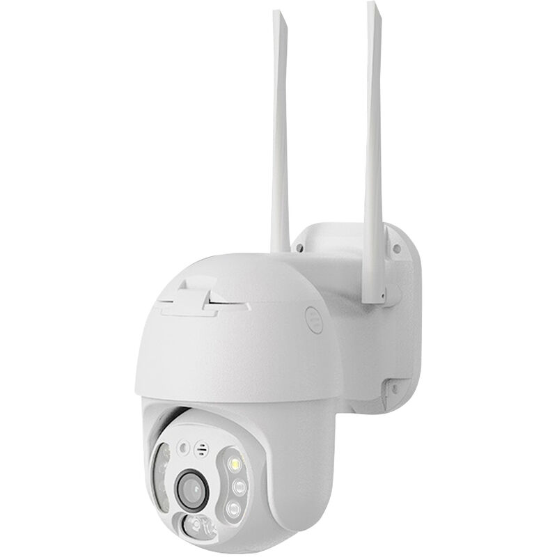 Happyshopping - Camara domo inalambrica IP WiFi 1080P 2.0MP, camara de seguridad PTZ HD,Blanco, enchufe de la UE
Happyshopping - Camara domo inalambrica IP WiFi 1080P 2.0MP, camara de seguridad PTZ HD,Blanco, enchufe de la UE