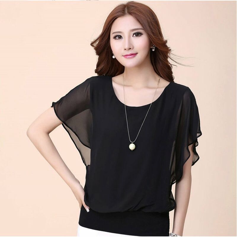 Camisa de gasa vestido de verano de manga corta para mujer camisa de gasa de murcielago delgado de gran tamano para mujer nueva camisa de
Camisa de gasa vestido de verano de manga corta para mujer camisa de gasa de murcielago delgado de gran tamano para mujer nueva camisa de