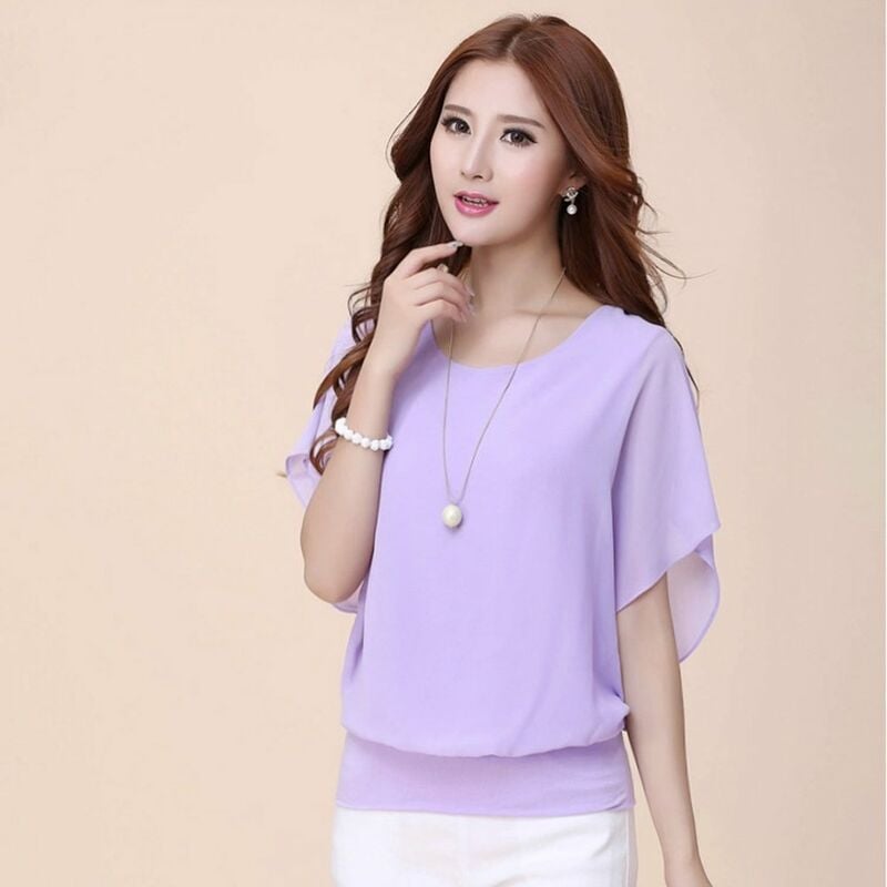 Camisa de gasa vestido de verano de manga corta para mujer camisa de gasa de murcielago delgado de gran tamano para mujer nueva camisa de
Camisa de gasa vestido de verano de manga corta para mujer camisa de gasa de murcielago delgado de gran tamano para mujer nueva camisa de