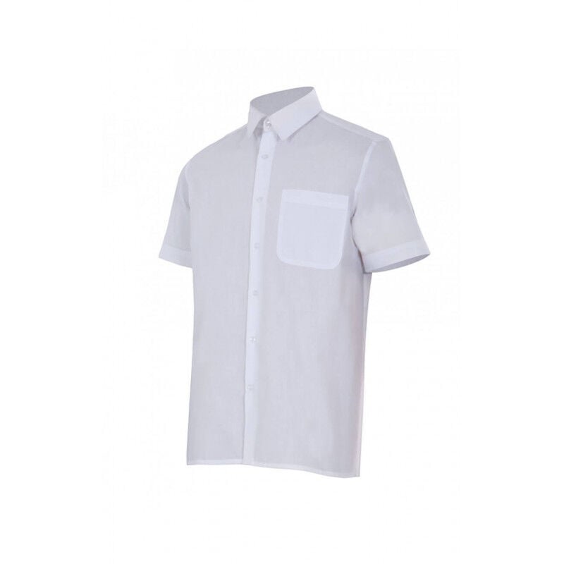 Camisa manga corta con cuello francés y bolsillo en el pecho Serie 531 | Blanco - 3XL - Velilla
Camisa manga corta con cuello francés y bolsillo en el pecho Serie 531 | Blanco - 3XL - Velilla