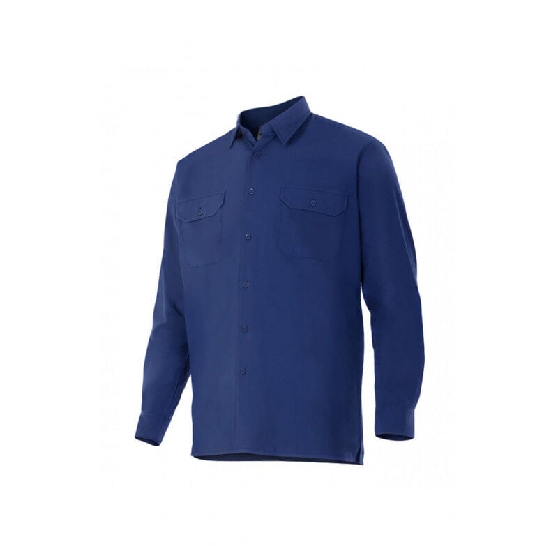Camisa industrial manga larga con bolsillos de parche Serie 520 | M - Azul Marino - Velilla
Camisa industrial manga larga con bolsillos de parche Serie 520 | M - Azul Marino - Velilla