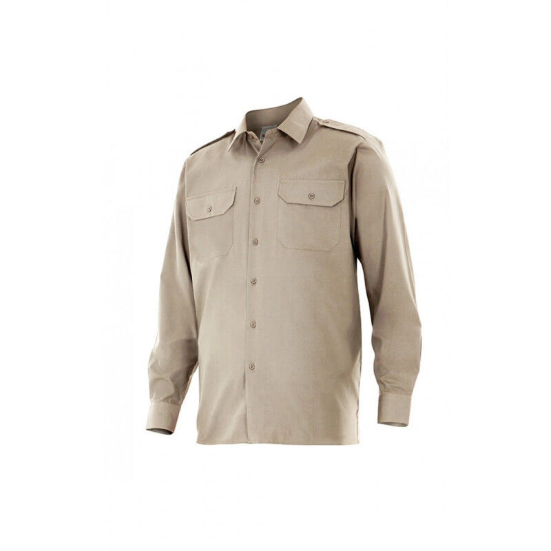 Camisa de manga larga con galoneras y puños con botón Serie 530 | Beige - 3XL - Velilla
Camisa de manga larga con galoneras y puños con botón Serie 530 | Beige - 3XL - Velilla