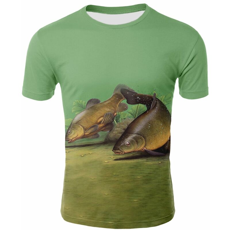 Camiseta de manga corta para hombre de moda 3D estampado de patron de pescado diseno camisetas de verano Tops,Estilo 3 y 2XL
Camiseta de manga corta para hombre de moda 3D estampado de patron de pescado diseno camisetas de verano Tops,Estilo 3 y 2XL
