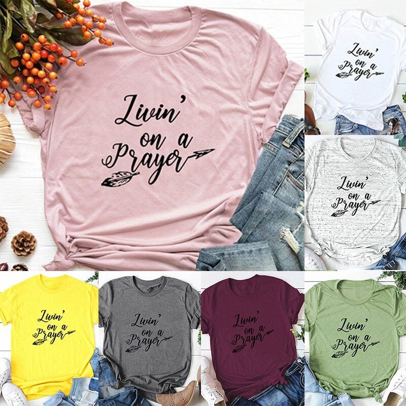Camiseta de talla grande para mujer, estampado de letras con eslogan, algodon, cuello redondo, manga corta, camisetas sencillas e informales frescas,
Camiseta de talla grande para mujer, estampado de letras con eslogan, algodon, cuello redondo, manga corta, camisetas sencillas e informales frescas,